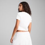  Áo Phông - Áo thun Thể Thao Nữ PUMA Wardrobe Ess Baby Tee 62974502 