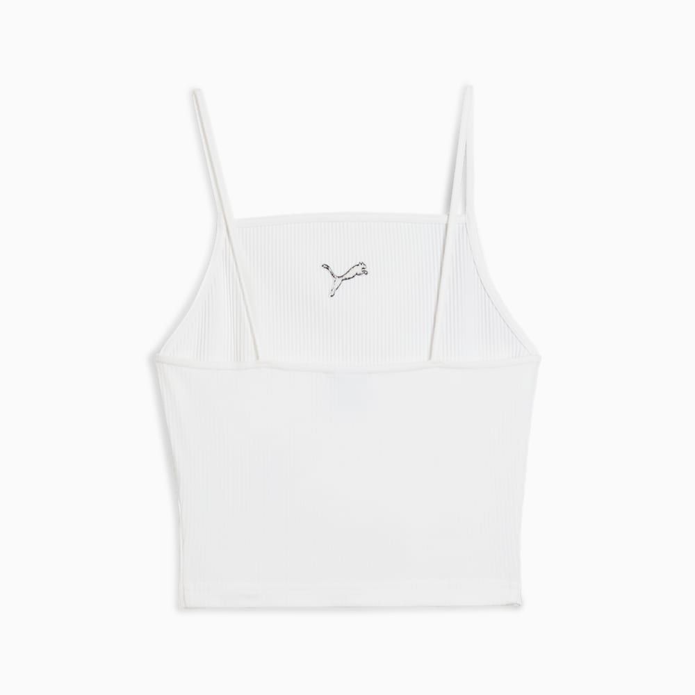  Áo Ba Lỗ Thể Thao Nữ PUMA Wardrobe Ess Ribbed Tank Top 62977102 