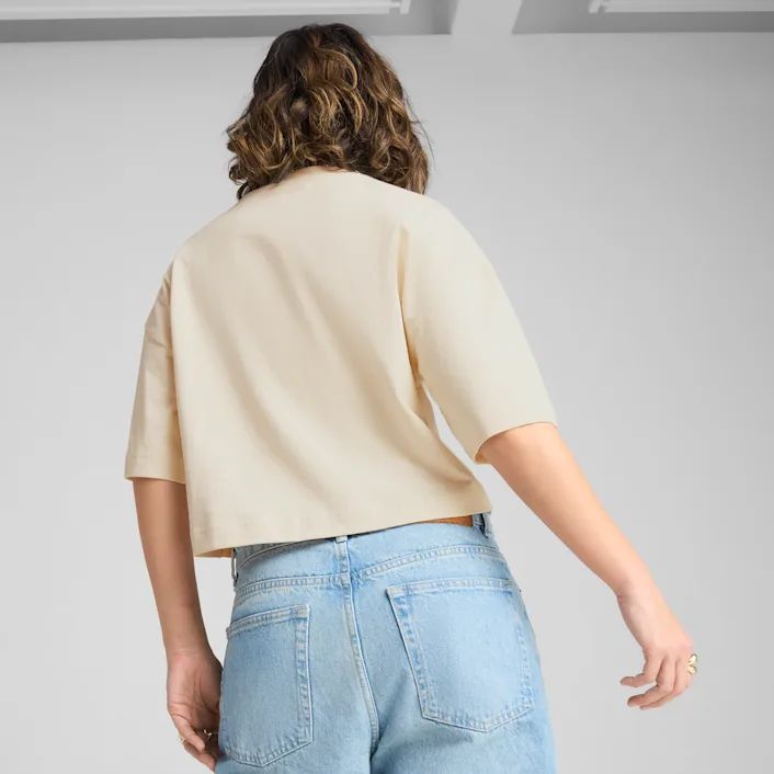  Áo Phông - Áo thun Thể Thao Nữ PUMA Premium Ess Oversized Graphic Tee 62977687 