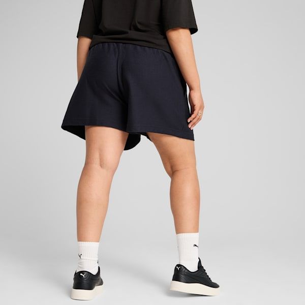  Quần Đùi Thể Thao Nữ PUMA Premium Ess A-Line Shorts 4' Jacquard 62978216 