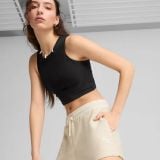  Quần Đùi Thể Thao Nữ PUMA Premium Ess A-Line Shorts 4' Jacquard 62978287 