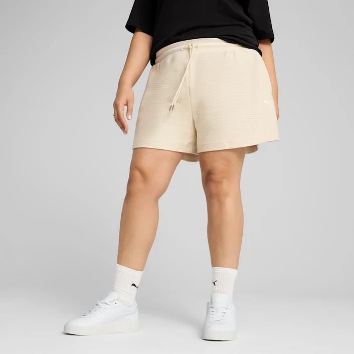  Quần Đùi Thể Thao Nữ PUMA Premium Ess A-Line Shorts 4' Jacquard 62978287 