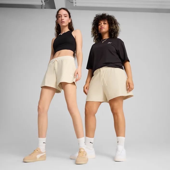  Quần Đùi Thể Thao Nữ PUMA Premium Ess A-Line Shorts 4' Jacquard 62978287 