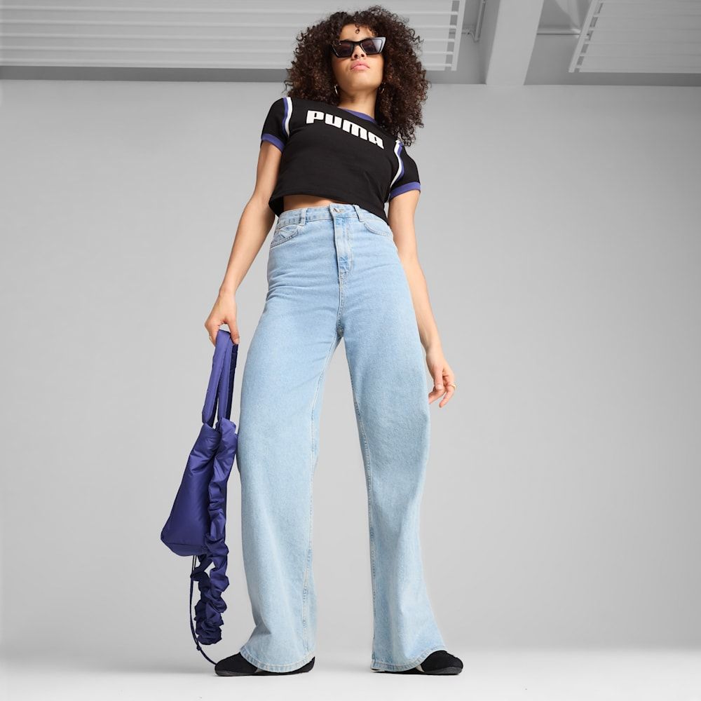  Áo Phông - Áo thun Thể Thao Nữ PUMA Future Archive Graphic Baby Tee 62978501 