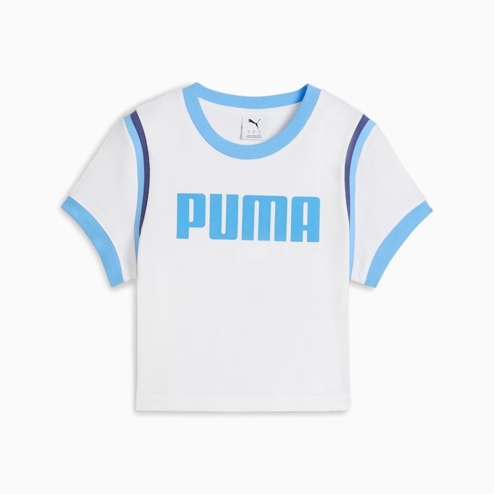  Áo Phông - Áo thun Thể Thao Nữ PUMA Future Archive Graphic Baby Tee 62978502 