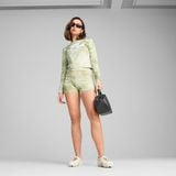  Áo Phông - Áo thun Thể Thao Nữ PUMA Dare To Long Sleeve Aop Baby Tee 62980537 