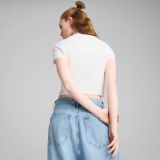  Áo Phông - Áo thun Thể Thao Nữ PUMA Dare To Textured Baby Tee 62980602 