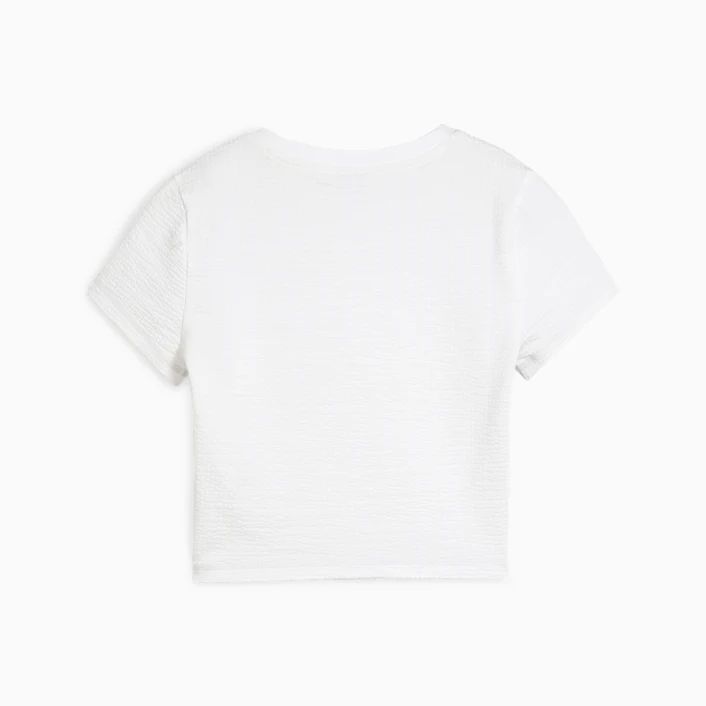  Áo Phông - Áo thun Thể Thao Nữ PUMA Dare To Textured Baby Tee 62980602 