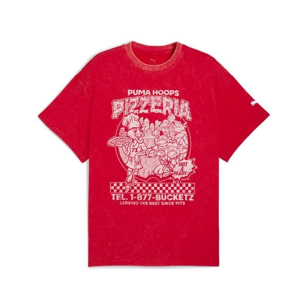  Áo Phông - Áo thun Bóng Rổ Nam PUMA Hoops X Tmnt Tee I 63092801 