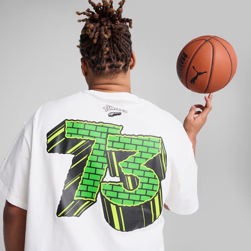  Áo Phông - Áo thun Bóng Rổ Nam PUMA Hoops X Tmnt Tee Ii 63092901 