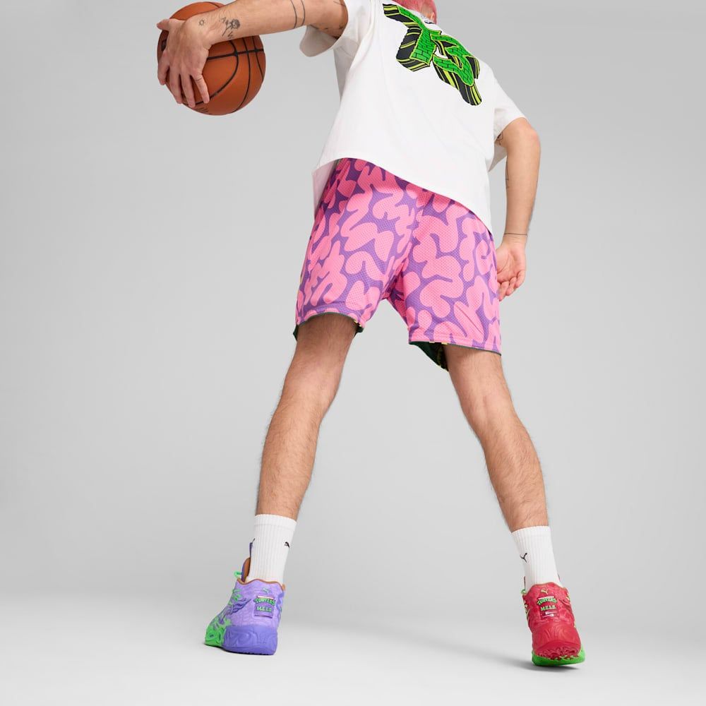  Quần Đùi Bóng Rổ Nam PUMA Hoops X Tmnt Short 63093101 