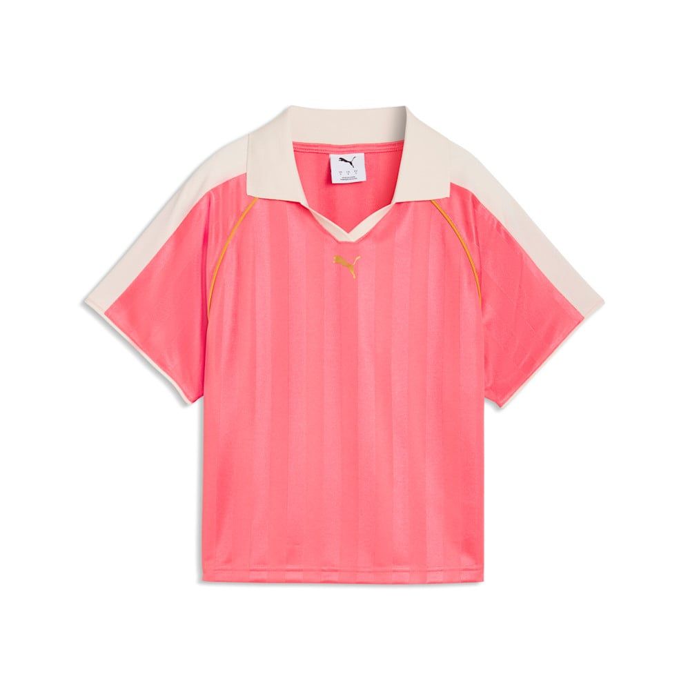  Áo Thi Đấu Thể Thao Nữ PUMA T7 Relaxed Football Jersey 63215725 