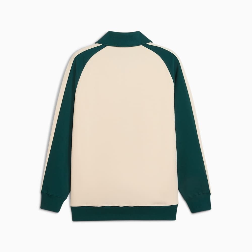  Áo Khoác Thể Thao Unisex PUMA T7 Relaxed Wing Collar Jacquard Track Jacket Dk 63299487 