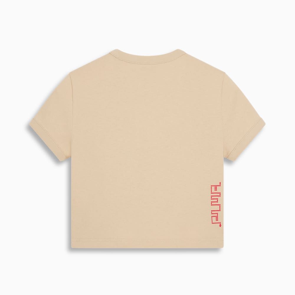  Áo Phông - Áo thun Thể Thao Nữ PUMA Game On Graphic Ss Baby Tee 63314834 