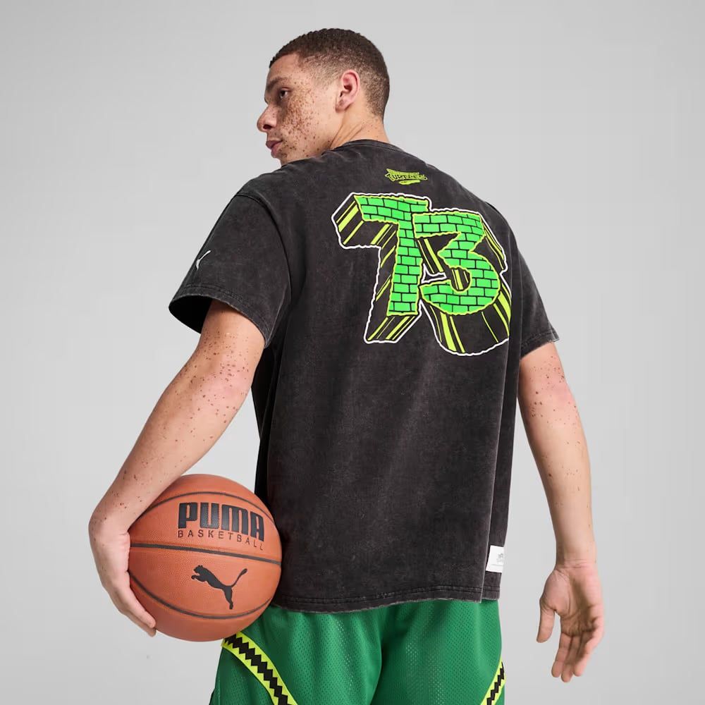  Áo Phông - Áo thun Bóng Rổ Nam PUMA Hoops X Tmnt Tee Iv 63355901 