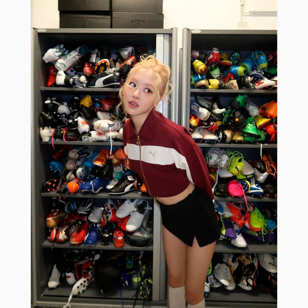  Áo Khoác Thể Thao Nữ PUMA Relaxed Cropped Track Jacket 63377396 