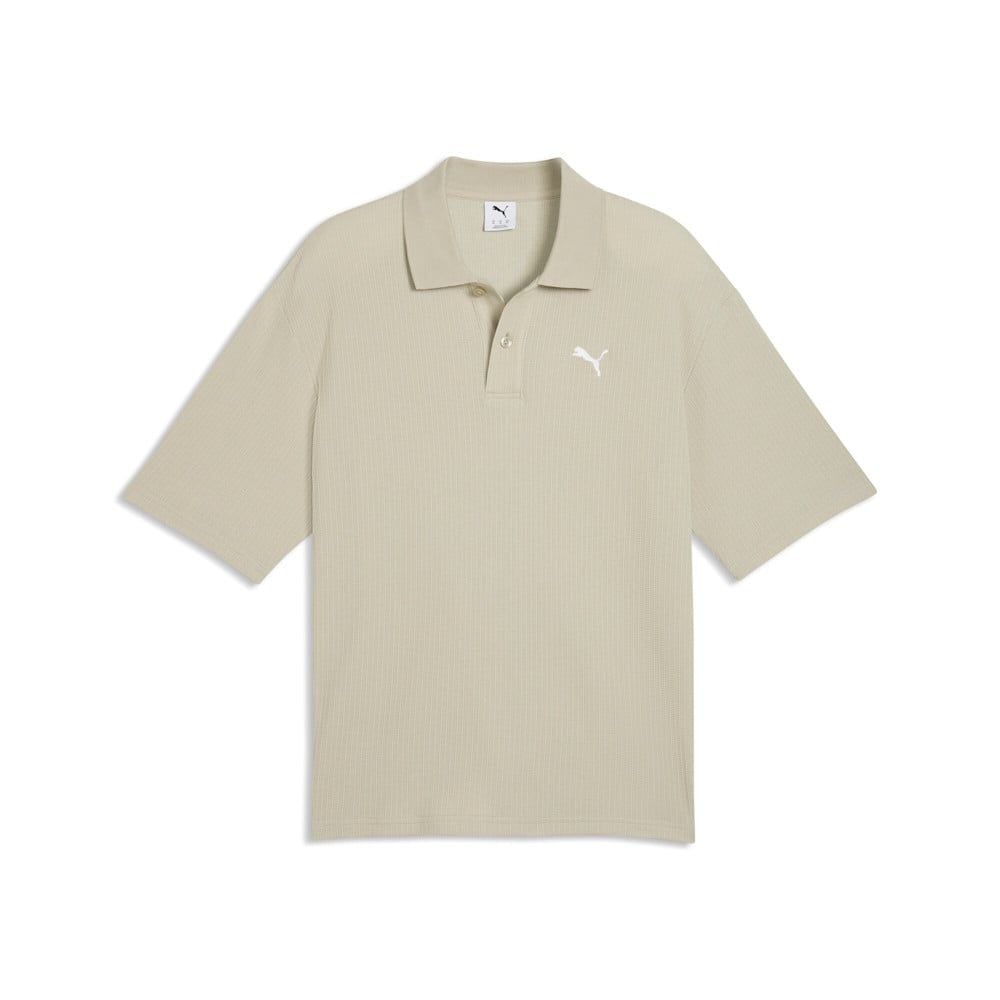  Áo Polo Thể Thao Nam PUMA Wardrobe Ess Boxy Waffle Polo 63436261 