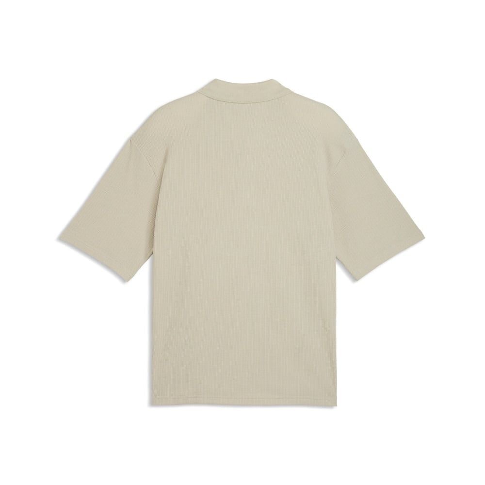  Áo Polo Thể Thao Nam PUMA Wardrobe Ess Boxy Waffle Polo 63436261 