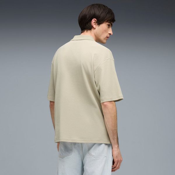  Áo Polo Thể Thao Nam PUMA Wardrobe Ess Boxy Waffle Polo 63436261 