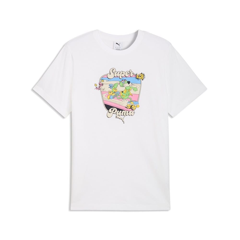 Áo Phông - Áo thun Thể Thao Nam PUMA Graphic Super Puma Souvenir Tee 63443302 