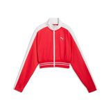  Áo Khoác Thể Thao Nữ PUMA T7 Pique Relaxed Cropped Track Jacket 63455611 