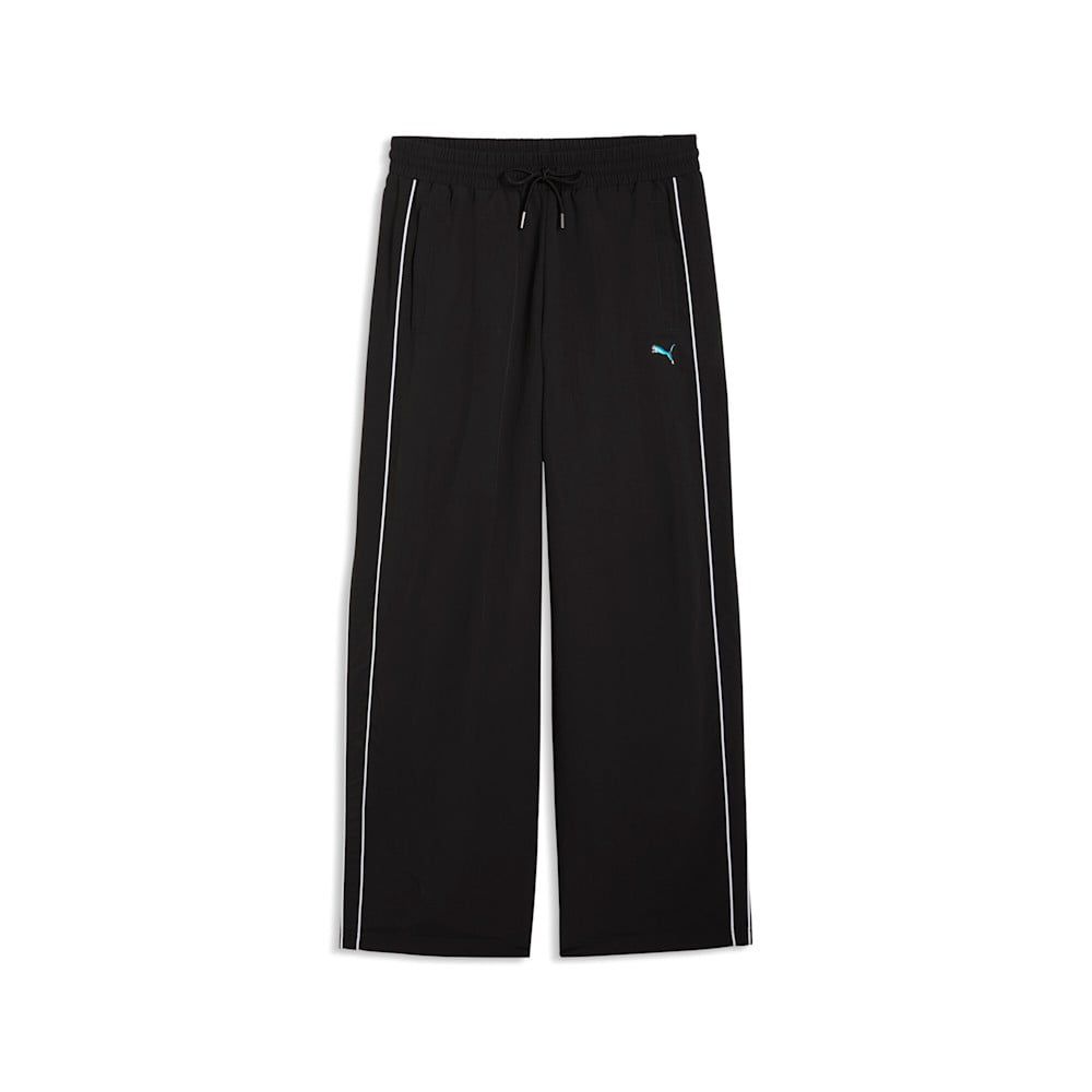  Quần Dài Thể Thao Nữ PUMA T7 Piping Relaxed Woven Track Pants Op 63455901 