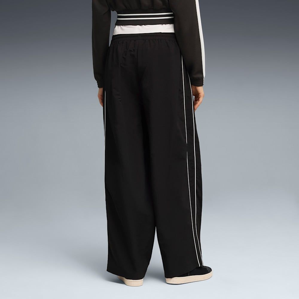  Quần Dài Thể Thao Nữ PUMA T7 Piping Relaxed Woven Track Pants Op 63455901 
