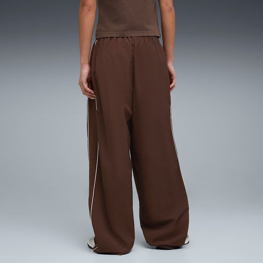  Quần Dài Thể Thao Nữ PUMA T7 Piping Relaxed Woven Track Pants Op 63455913 