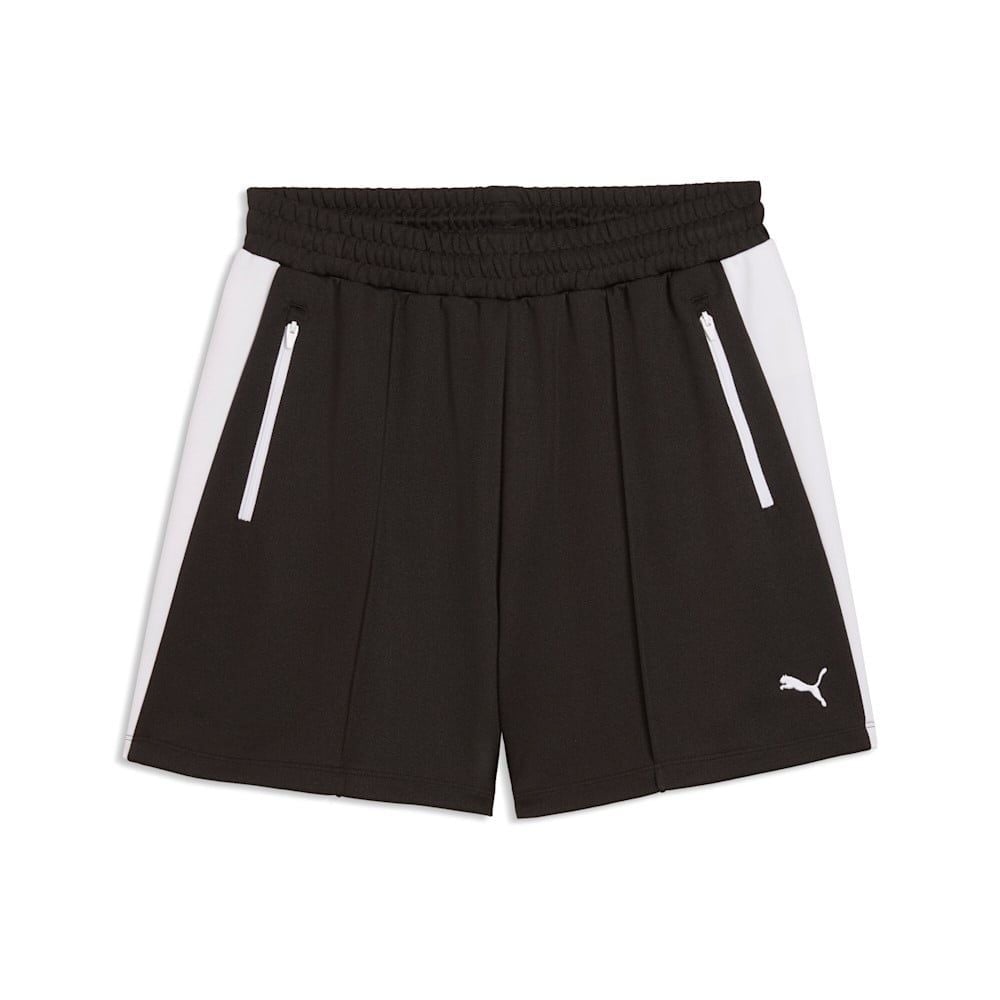 Quần Đùi Thể Thao Nữ PUMA T7 Relaxed Pintuck Shorts 4’ 63462001 