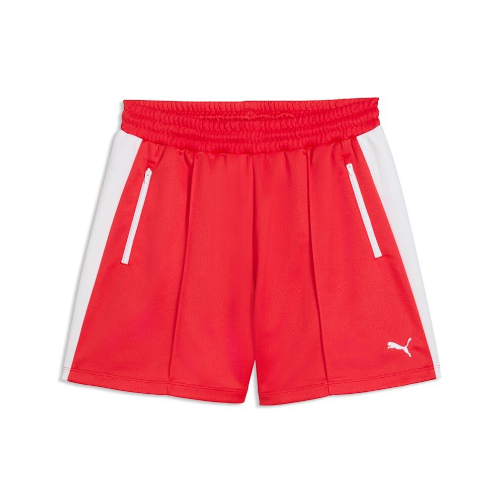  Quần Đùi Thể Thao Nữ PUMA T7 Relaxed Pintuck Shorts 4’ 63462011 
