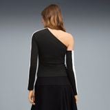  Áo Phông - Áo thun Thể Thao Nữ PUMA T7 Asymmetric Longsleeve 63462301 