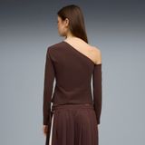  Áo Thể Thao Nữ PUMA T7 Asymmetric Longsleeve 63462313 