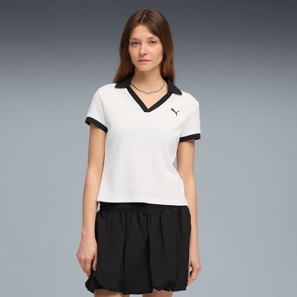  Áo Polo Thể Thao Nữ PUMA Wardrobe Ess Polo 63539502 