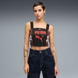  Áo Phông - Áo thun Thể Thao Nữ PUMA Future.Puma.Archive Jersey Corset 63567501 