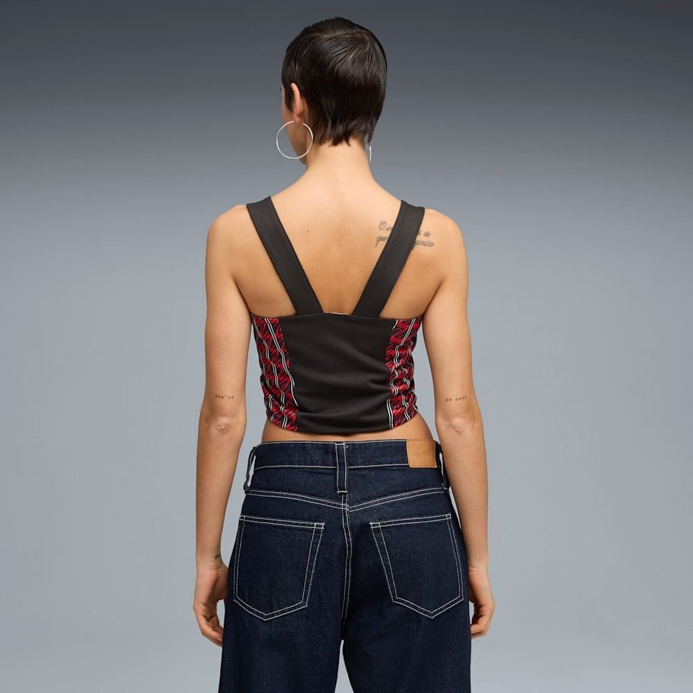  Áo Phông - Áo thun Thể Thao Nữ PUMA Future.Puma.Archive Jersey Corset 63567501 