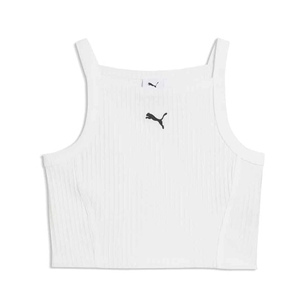  Áo Ba Lỗ Thể Thao Nam PUMA Ess Ribbed Crop Top 63666402 