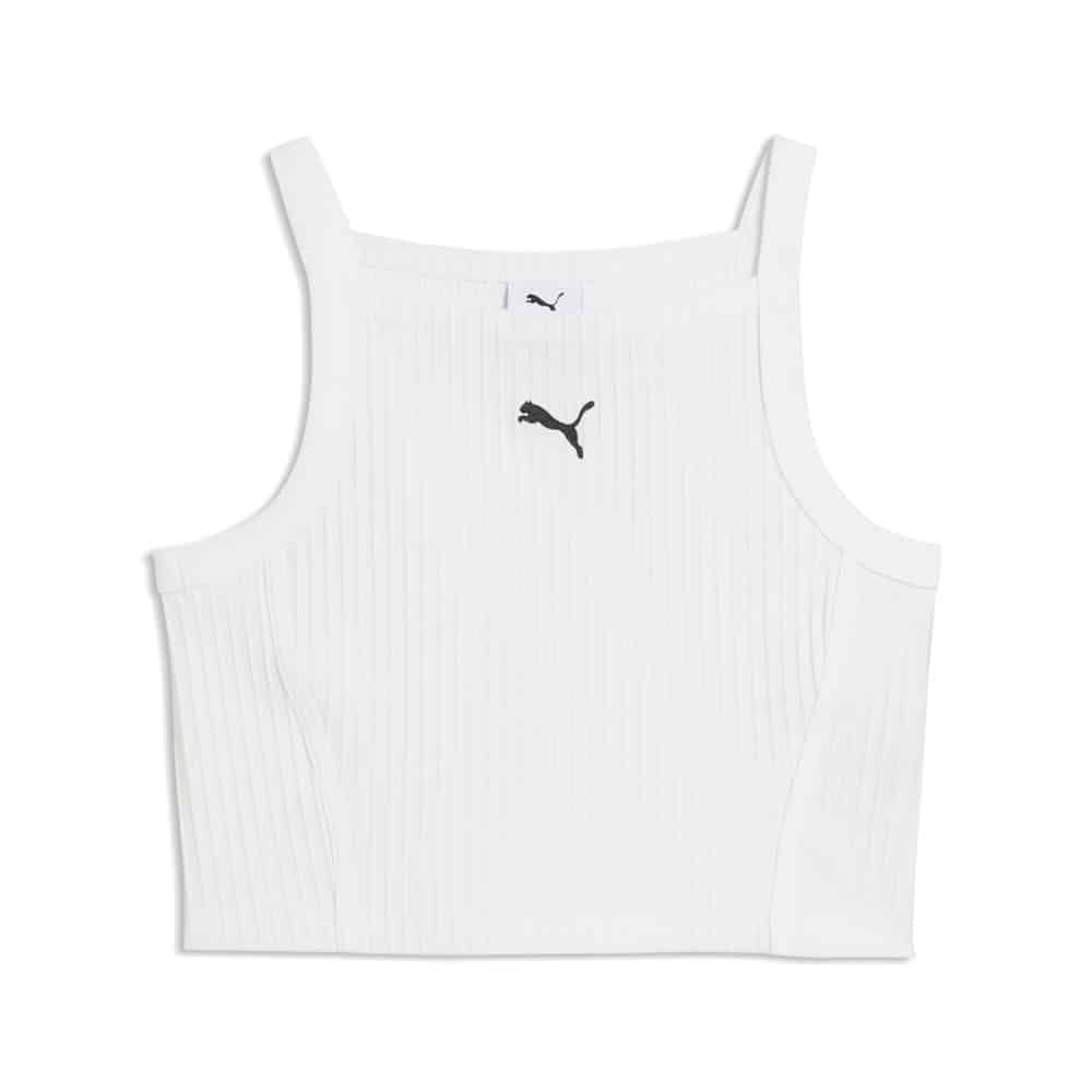  Áo Ba Lỗ Thể Thao Nam PUMA Ess Ribbed Crop Top 63666402 