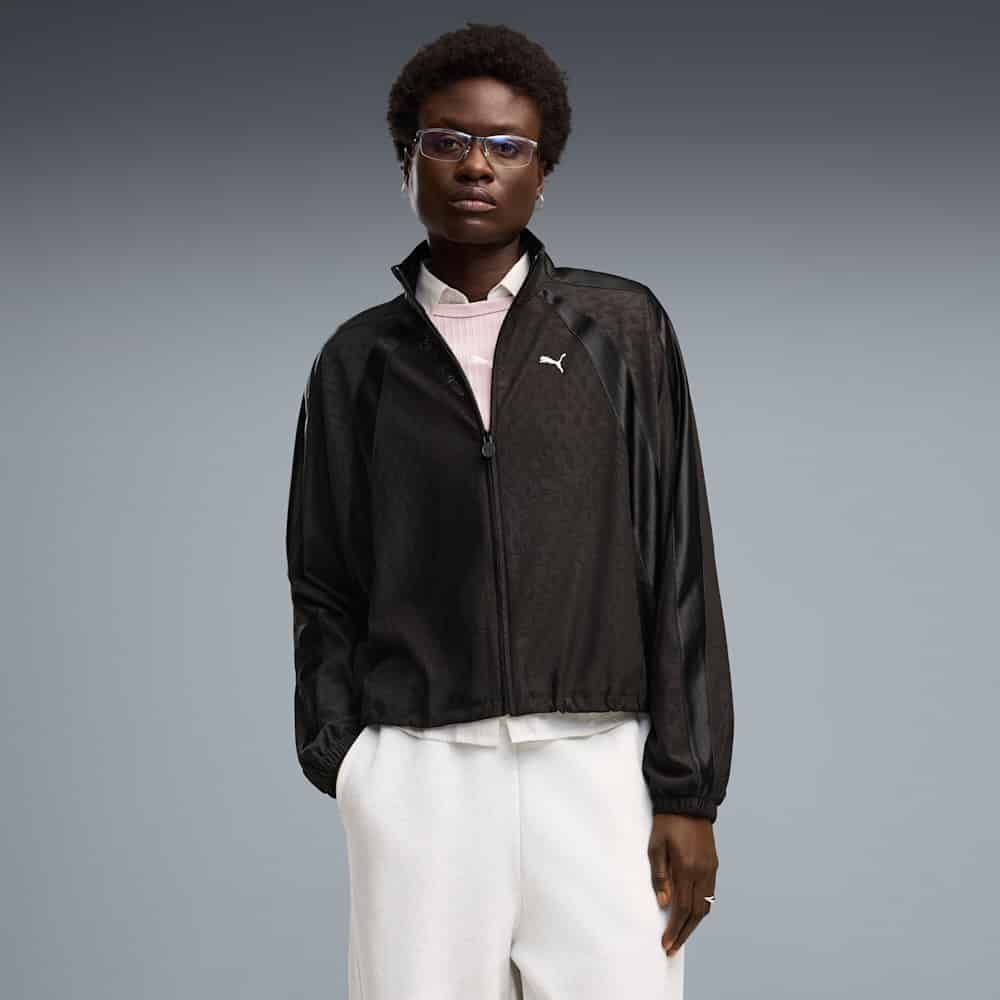  Áo Khoác Thể Thao Nữ PUMA Lace Pack T7 Relaxed Lightweight Jacket 63873501 