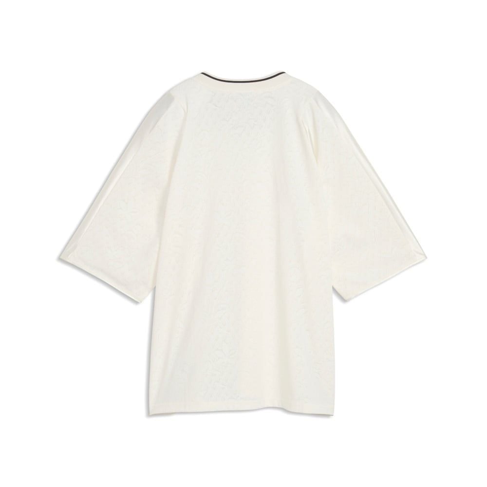  Áo Thi Đấu Thể Thao Nữ PUMA Lace Pack Oversized Short Sleeve Jersey 63874187 