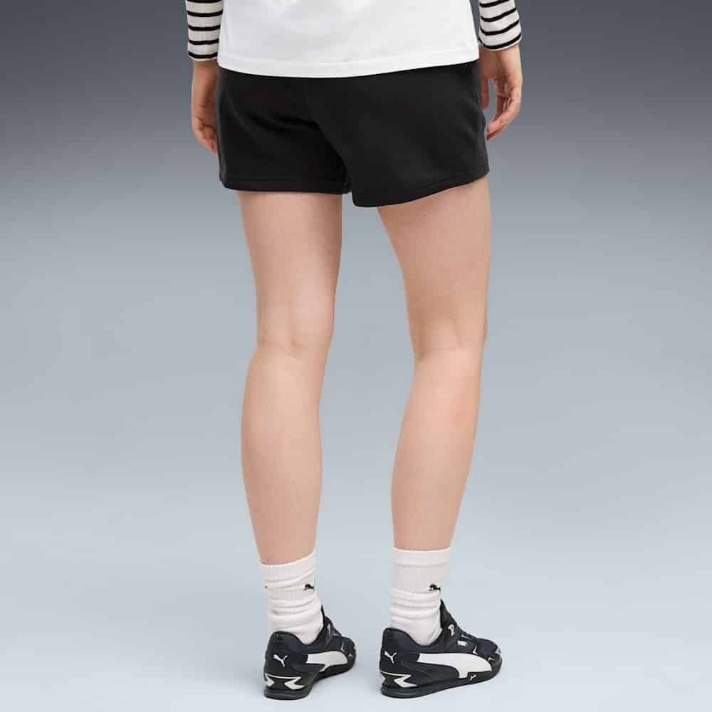 Quần Đùi Thể Thao Nữ PUMA Ess Small No. 1 Logo 5'' High-Waist Shorts Tr 68244001 