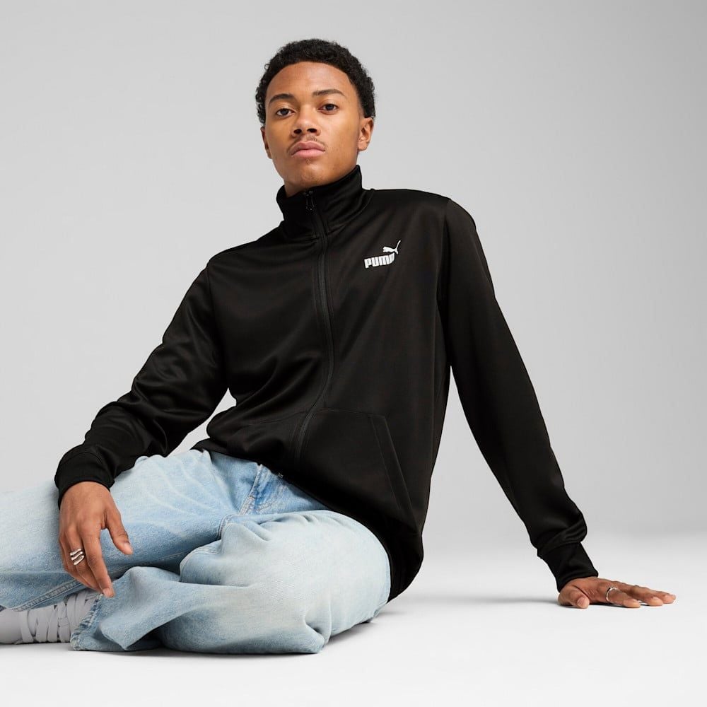  Áo Khoác Thể Thao Nam PUMA Ess No. 1 Logo Poly Track Jacket Puma Bl 68263801 