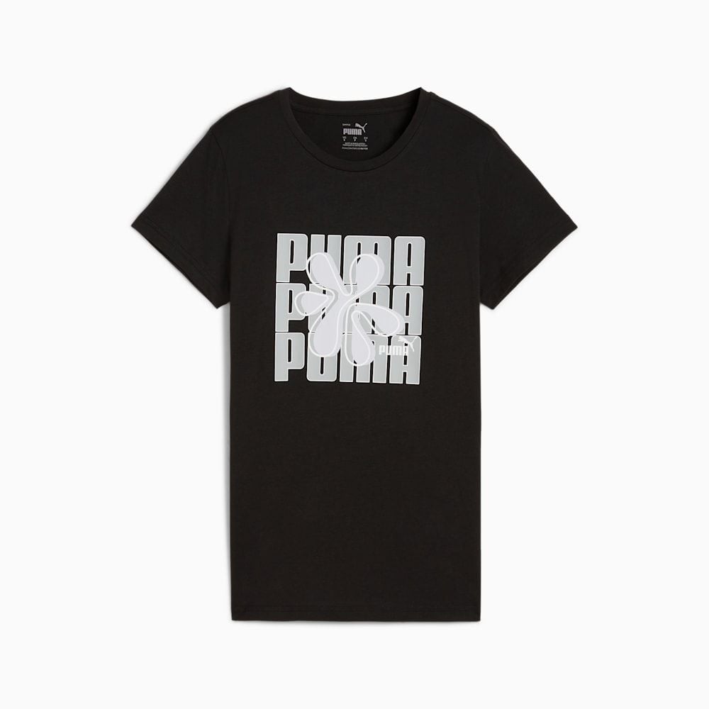  Áo Phông - Áo thun Thể Thao Nữ PUMA Graphics Puma Wording Tee 68299701 