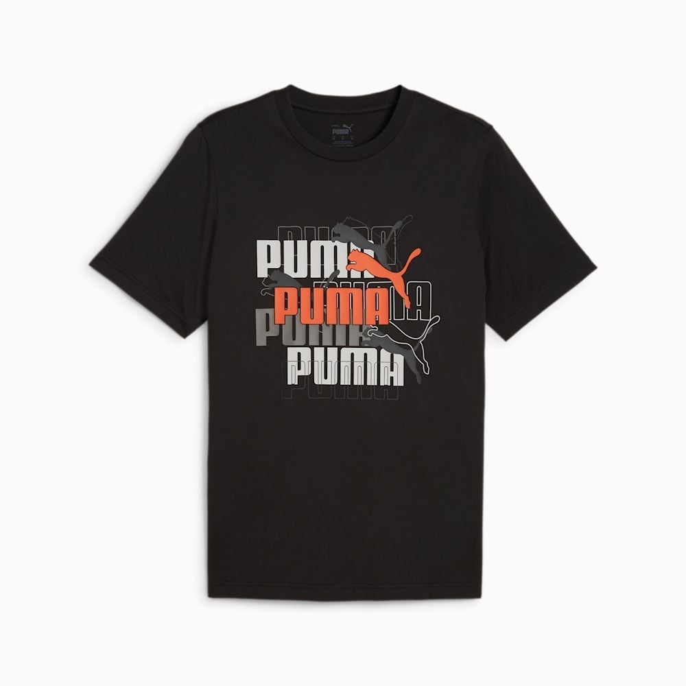 Áo Phông - Áo thun Thể Thao Nam PUMA Graphics Multiple Logo Tee 68321001 