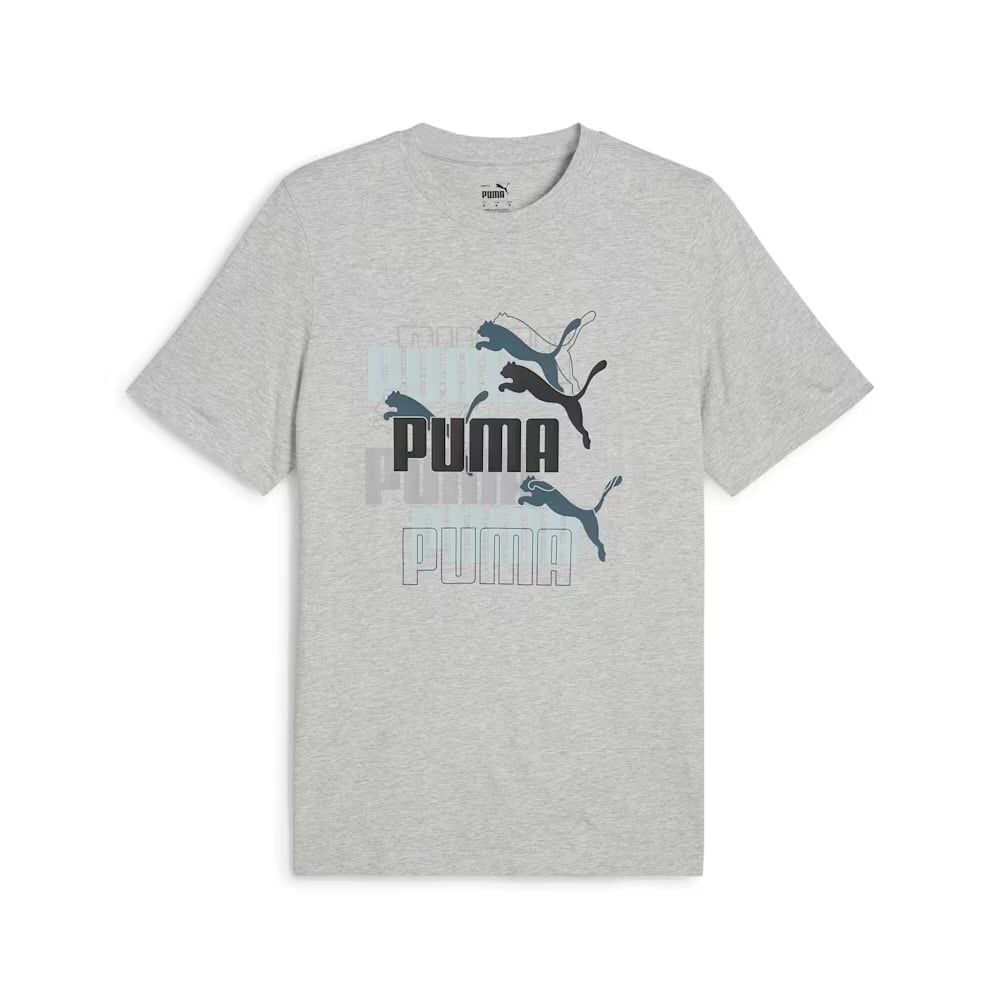  Áo Phông - Áo thun Thể Thao Nam PUMA Graphics Multiple Logo Tee 68321004 