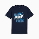  Áo Phông - Áo thun Thể Thao Nam PUMA Graphics Multiple Logo Tee 68321014 