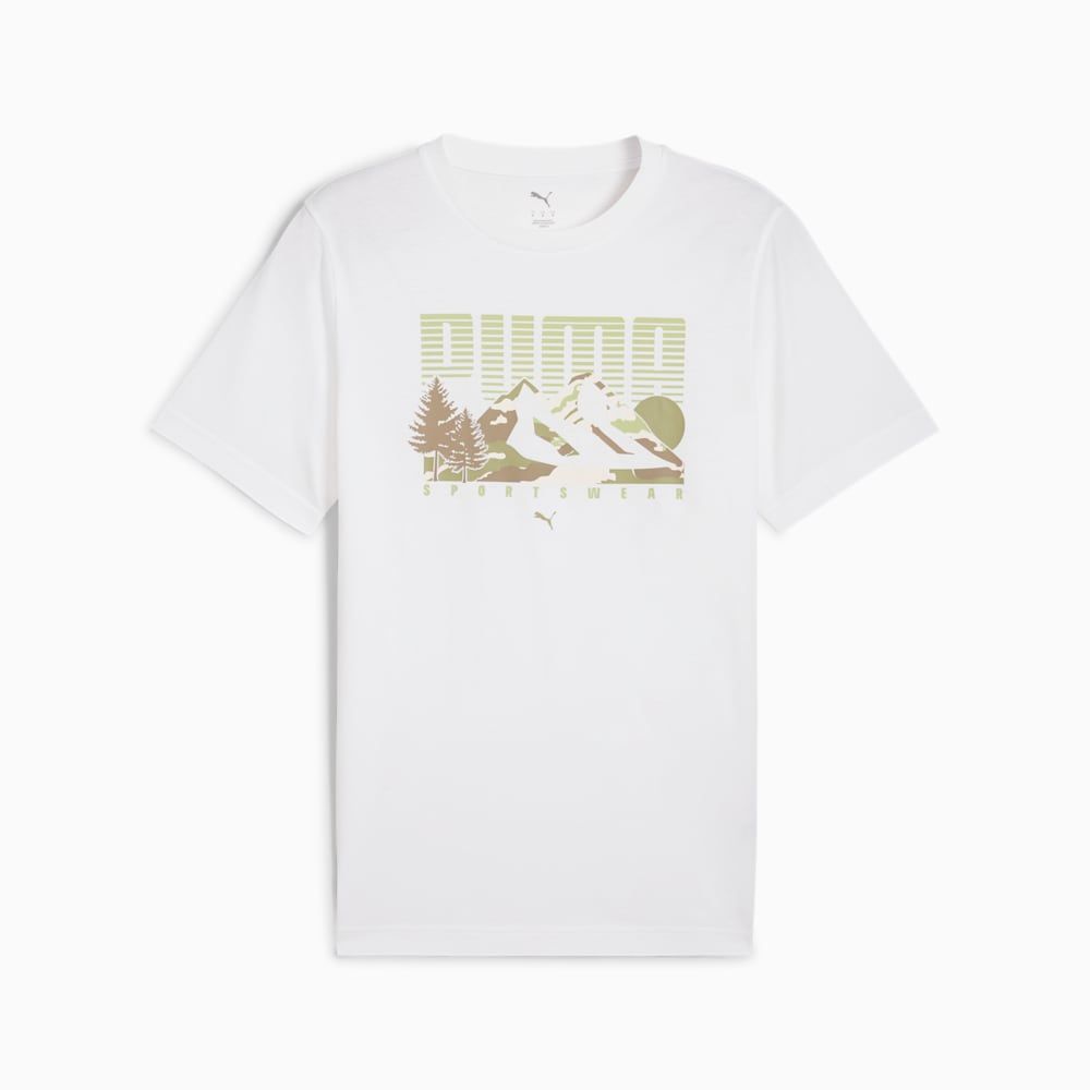  Áo Phông - Áo thun Thể Thao Nam PUMA Graphics Mountain Tee 68482802 