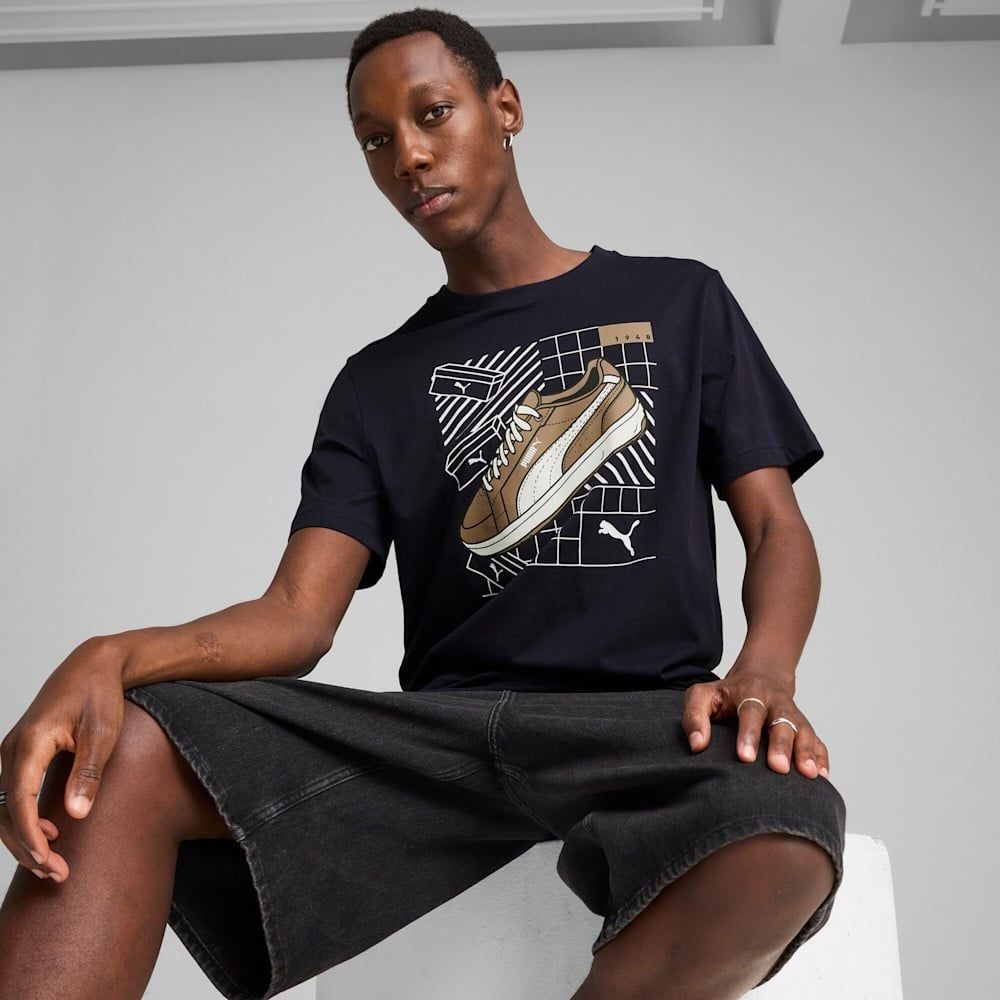  Áo Phông - Áo thun Thể Thao Nam PUMA Graphics Sneaker Tee 68483016 