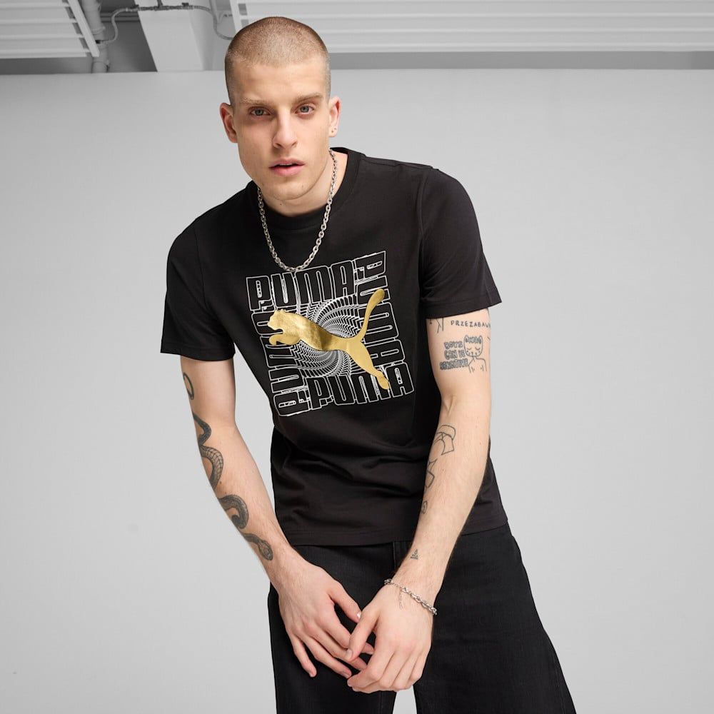  Áo Phông - Áo thun Thể Thao Nam PUMA Graphics Foil Tee 68483501 
