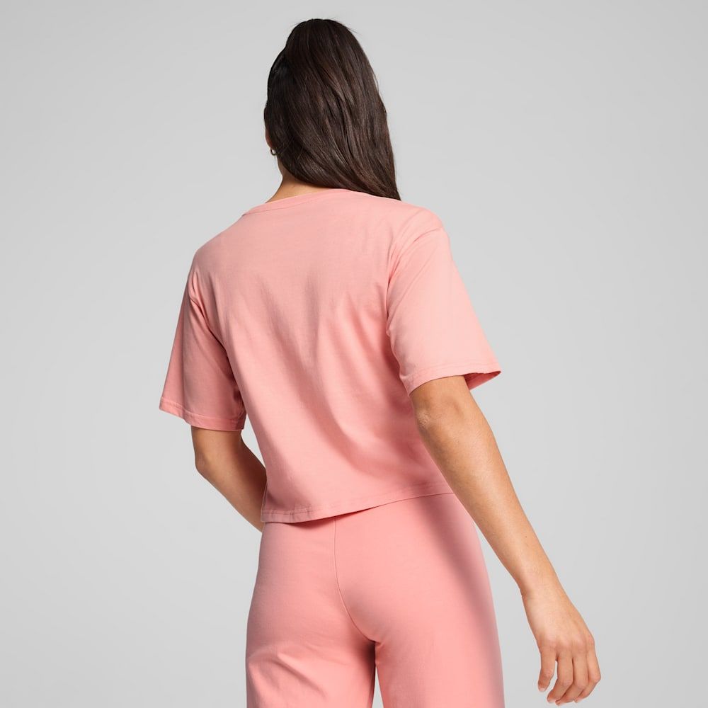  Áo Phông - Áo thun Thể Thao Nữ PUMA Ess Cropped No. 1 Logo Relaxed Tee 68497218 