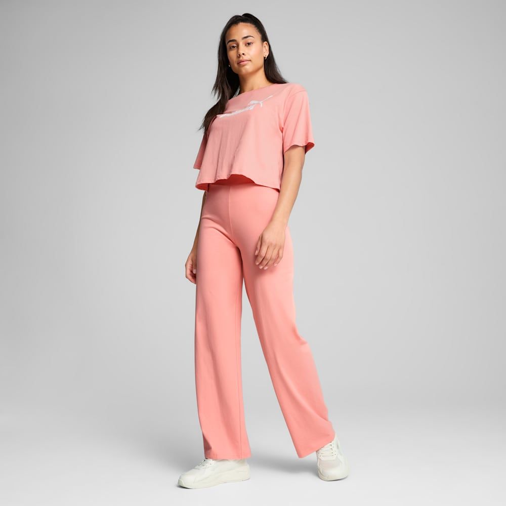  Áo Phông - Áo thun Thể Thao Nữ PUMA Ess Cropped No. 1 Logo Relaxed Tee 68497218 